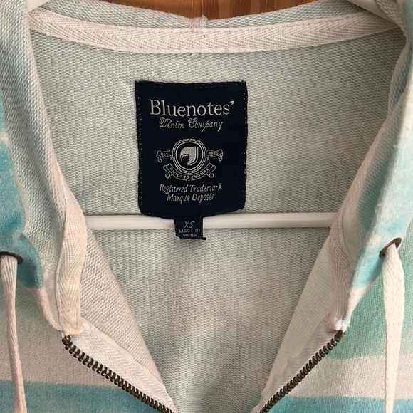 BLUENOTES Blue Striped Hoodie - Picture 5 of 8